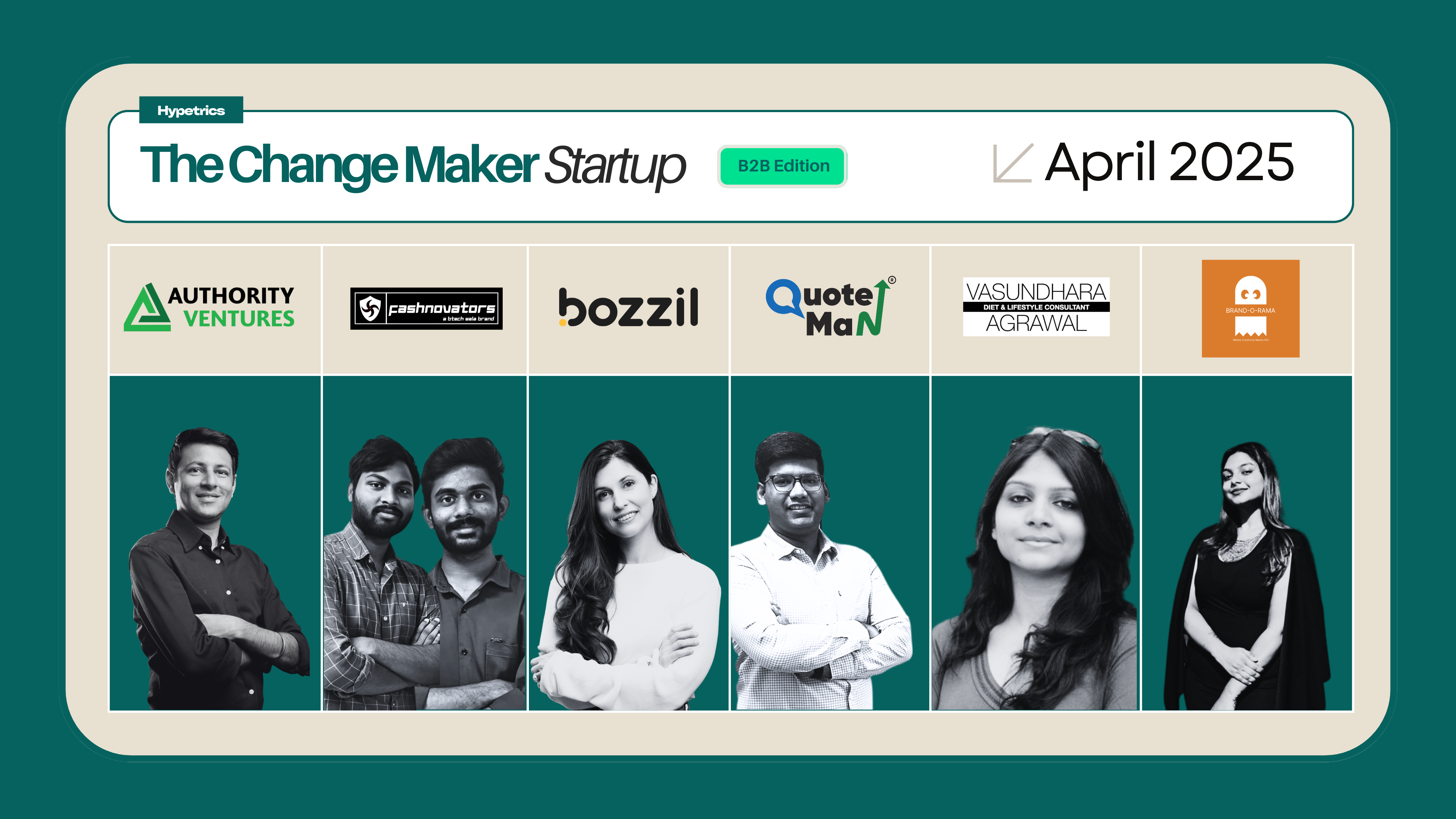 The Change maker startup